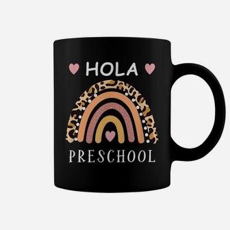 Hola Preschool Hello Preschool Spanish Teacher School Prek Coffee Mug | Crazezy
