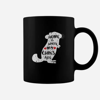 Home Is Where My Chins Are Coffee Mug | Crazezy DE