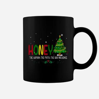 Honey The The Myth The Bad Influence Xmas Coffee Mug - Monsterry UK