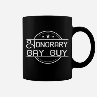 Honorary Gay Guy Funny Pride Ally Coffee Mug | Crazezy