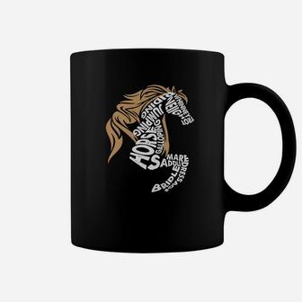 Horse For Girls Gifts Horses Horseback Riding Coffee Mug - Thegiftio UK