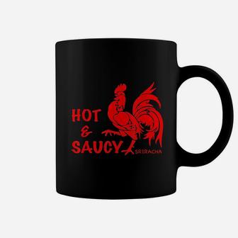 Hot And Saucy Sriracha Rooster Coffee Mug | Crazezy DE