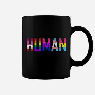 Human Flag Lgbt Gay Pride Month Pullover Coffee Mug | Crazezy DE