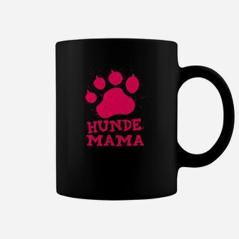 Hunde Mama Damen Tassen mit Pfotenabdruck Design, Tierfreund Mode - Seseable