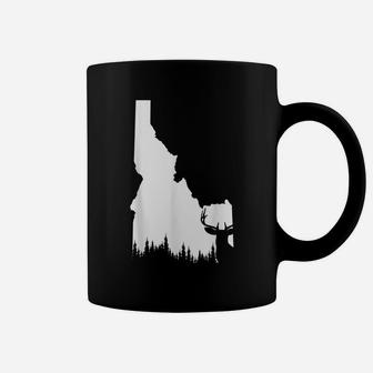 Hunter | Elk & Deer State - Vintage Idaho Hunting Coffee Mug | Crazezy AU