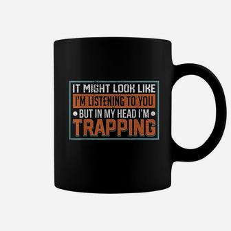 Hunter Trapper Trapping Trap Trappers Hunting Coffee Mug | Crazezy CA