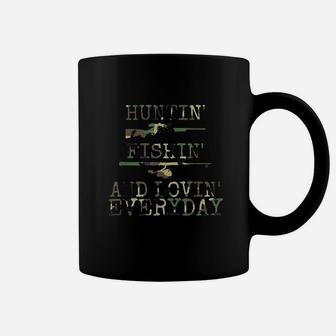 Hunting Fishing And Loving Every Day Coffee Mug | Crazezy UK
