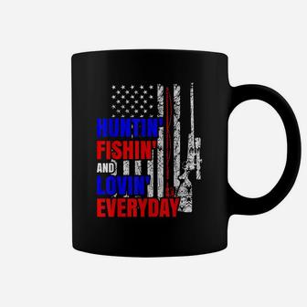 Hunting Fishing Loving Everyday Coffee Mug | Crazezy DE