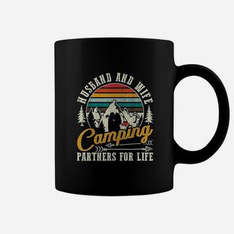 Husband And Wife Camping Partners For Life Coffee Mug | Crazezy CA