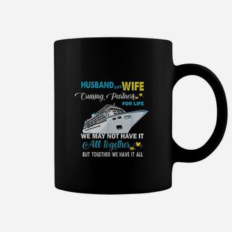 Husband And Wife Cruising Partners For Life Coffee Mug - Thegiftio UK