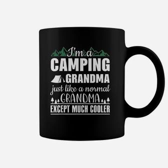 I Am A Camping Grandma Just Like Normal But Cooler Coffee Mug - Thegiftio UK