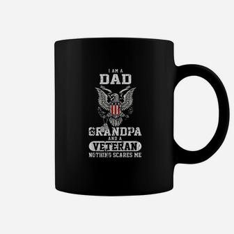 I Am A Dad Grandpa And A Veteran Coffee Mug | Crazezy