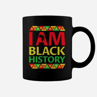 I Am Black History - Christmas Gift For Black History Month Coffee Mug | Crazezy DE