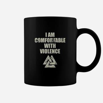 I Am Comfortable With Viking Coffee Mug - Thegiftio UK