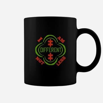 I Am Different Not Less 2 Coffee Mug - Monsterry