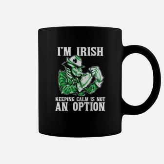 I Am Irish Quote Coffee Mug - Monsterry DE
