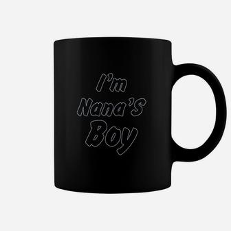 I Am Nanas Boy Coffee Mug | Crazezy DE