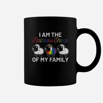 I Am The Rainbow Sheep Of My Family Im My Lgbt Pride Support Coffee Mug | Crazezy AU