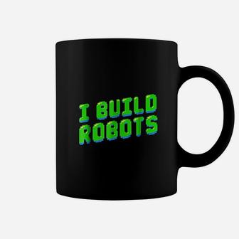 I Build Robots Robotics Engineer Retro Gift Coffee Mug - Thegiftio