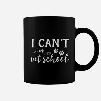 I Cant In Vet School Student Veterinarian Graduation Tech Coffee Mug - Thegiftio UK