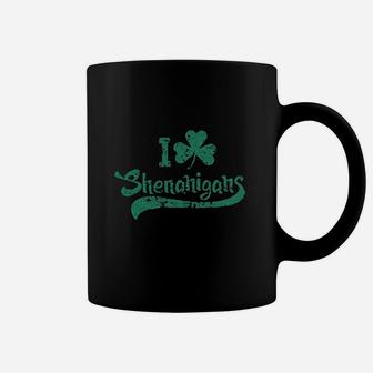 I Clover Shenanigans Funny Irish Clover St Saint Patricks Day Coffee Mug - Thegiftio