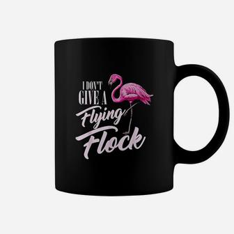 I Dont Give A Flying Flock Funny Flamingo Coffee Mug - Thegiftio UK