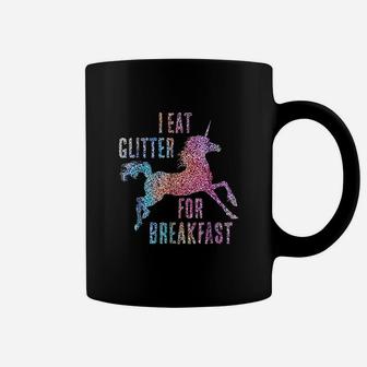 I Eat Glitter For Breakfast Unicorn Coffee Mug - Thegiftio UK