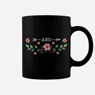 I Have Two Titles Mom And Mimi I Rock Them Both Floral Coffee Mug | Crazezy