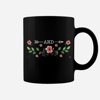 I Have Two Titles Mom And Stepmom Gifts Floral Stepmother Coffee Mug | Crazezy UK