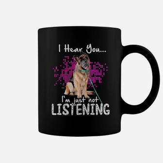 I Hear You Im Just Not Listening Coffee Mug - Monsterry CA