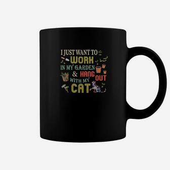 I Just Want To Work In My Garden Coffee Mug - Monsterry