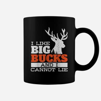 I Like Big Bucks Women Hunter Duck Hunt Coffee Mug | Crazezy DE