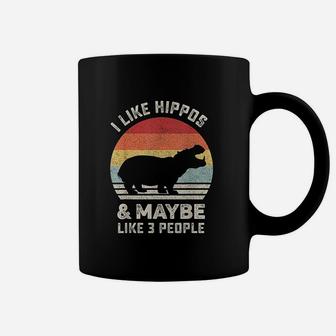 I Like Hippos Animal Hippo Lover Coffee Mug | Crazezy