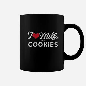 I Love And Cookies Funny Cougar Lover Joke Gift Coffee Mug | Crazezy AU