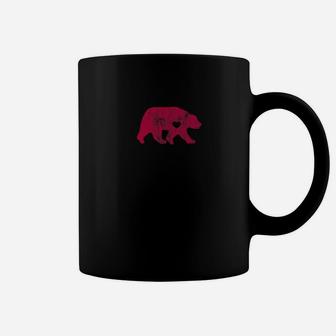 I Love Bears Red Grizzly Black Brown Polar Cub Tee Coffee Mug - Thegiftio UK