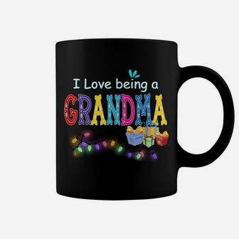 I Love Being A Grandma, New Year Funny Grandma Cute Present Coffee Mug | Crazezy DE