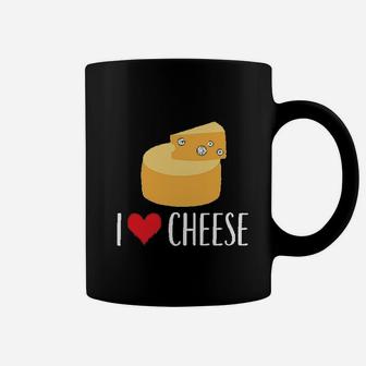 I Love Cheese Funny Cheese Lover Coffee Mug - Thegiftio