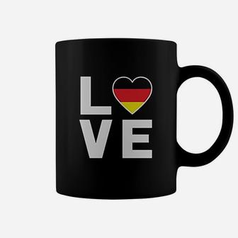 I Love Germany German Flag Deutschland Octobeerfest Women Coffee Mug | Crazezy