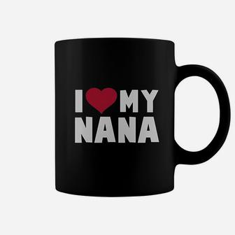 I Love Heart My Nana Childrens Kids Coffee Mug | Crazezy CA