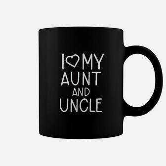 I Love My Aunt And Uncle Coffee Mug | Crazezy CA