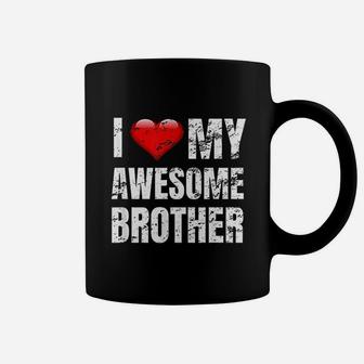 I Love My Awesome Brother Coffee Mug - Thegiftio UK