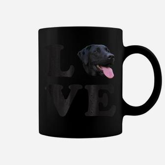 I Love My Black Lab | Labrador Retriever Dog Tee Coffee Mug | Crazezy UK