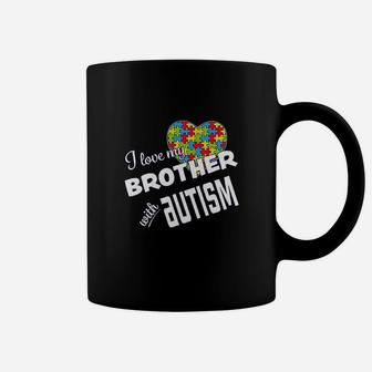 I Love My Brother With Autism Baby Coffee Mug - Thegiftio UK