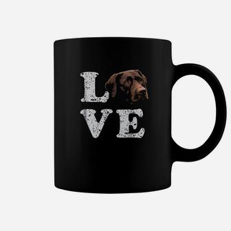 I Love My Chocolate Lab Labrador Retriever Dog Coffee Mug | Crazezy