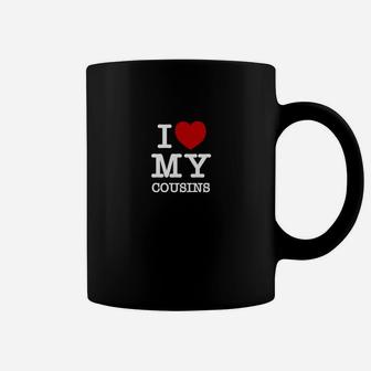 I Love My Cousins Heart Cousins Coffee Mug - Thegiftio UK