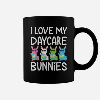 I Love My Daycare Bunnies Cute Teacher Easter Day Coffee Mug | Crazezy CA