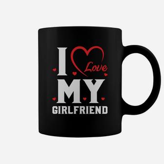 I Love My Girlfriend Valentine Gift Happy Valentines Day Coffee Mug - Seseable