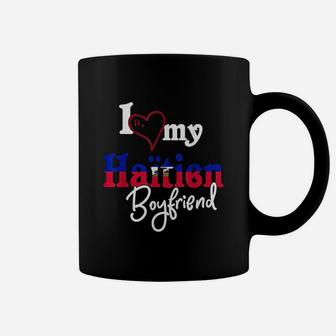 I Love My Haitien Boyfriend Coffee Mug | Crazezy