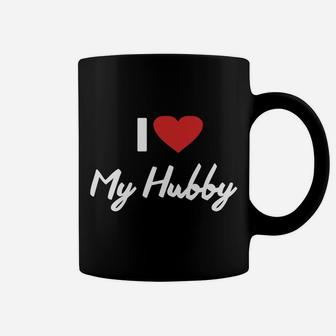 I Love My Hubby I Heart My Husband Valentine Coffee Mug - Thegiftio UK