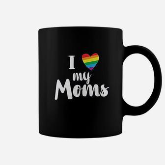 I Love My Moms Coffee Mug | Crazezy CA